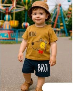 Hello Printed Kids Co-ord Set