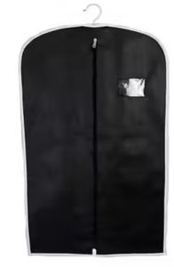 Black Non Woven Polyester Garment Bag