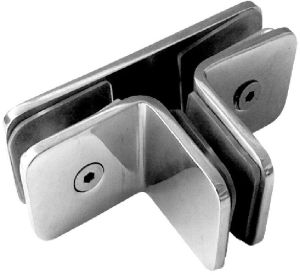 Stainless Steel Glass To Glass T-Connector