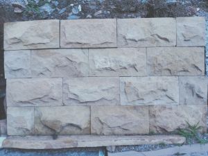 Beige Natural Stone Wall Cladding Tiles