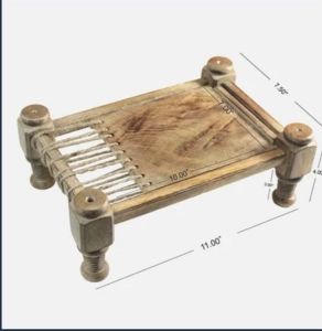 Wooden Khatiya Serving Platter