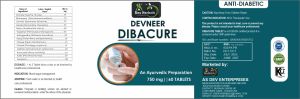 Devneer Diba Cure 60 Tablets
