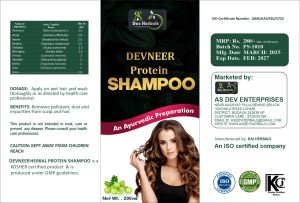 Ayurvedic Devneer Protein Shampoo