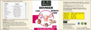 Devneer Cyst Remove Care 60 Tablets