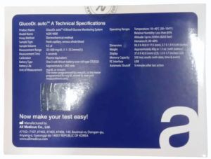 Glucodr Auto A Blood Glucometer