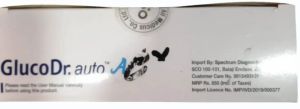 Glucodr Auto A Blood Glucometer