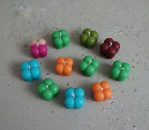 Multicolor Handmade Small Bubble Candle
