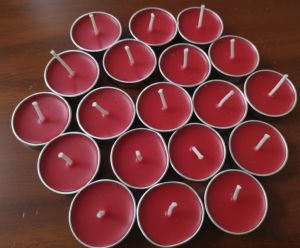 Premium Red Tealight Candles