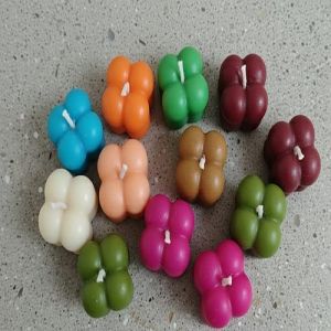 Multicolor Handmade Small Bubble Candle