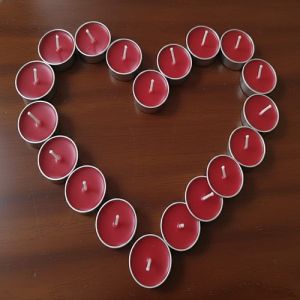 Premium Red Tealight Candles