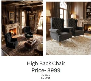 Classic Tufted Accent Lounge Chair