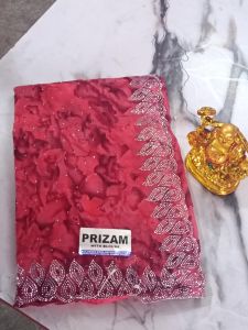 Ladies Heavy Stone Work Saree