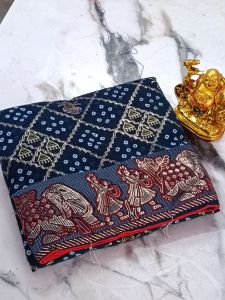 Ladies Foil Print Saree