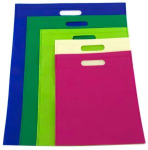 Plain D Cut Non Woven Bag