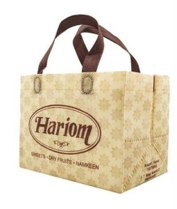 Printed Loop Handle Non Woven Bag