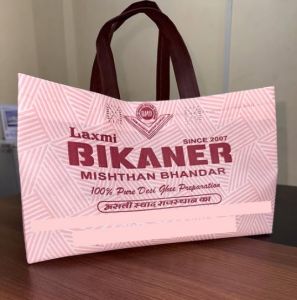 Printed Loop Handle Non Woven Bag