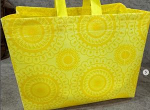 Multicolor Loop Handle Non Woven Bag