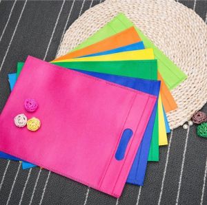 Plain D Cut Non Woven Bag