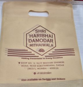 Printed D Cut Non Woven Bag