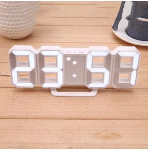 3D LED Alarm Clock