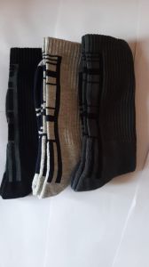 Men Casual Patterned Crew Socks