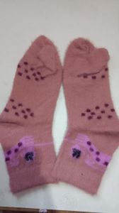 Printed Ankle Length Cotton Socks