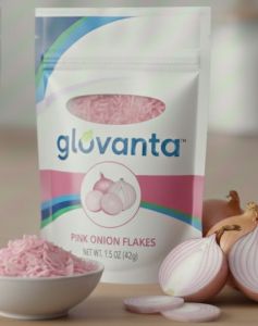 Dehydrated Minced Pink Onion