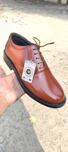 Genuine Leather Police Oxford Shoes