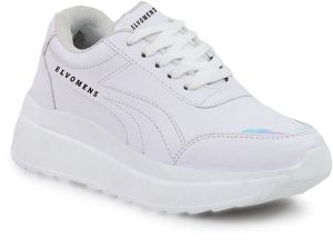 Ladies White Slip Resistant Sport Shoes