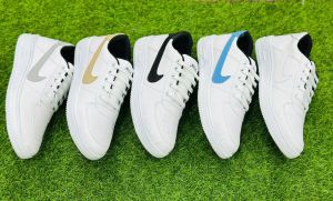 Mens PU White Sneaker Shoes