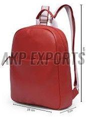 Premium Finish Leather Backpack Bag