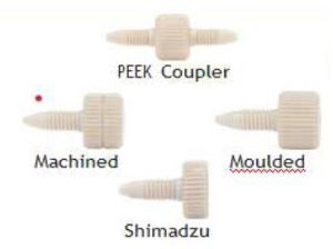 Peek Finger Tight Union Coupler