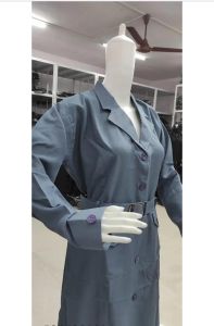 Denim Grey Turkish Style Ladies Coat