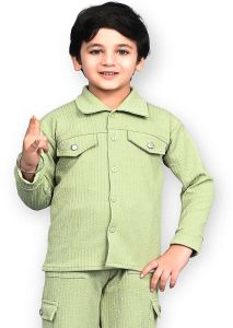 Boys Light Green Co-Ord Set