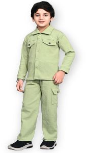 Boys Light Green Co-Ord Set