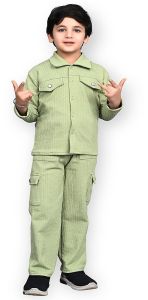 Boys Light Green Co-Ord Set