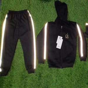 Modern Boys Black Hoodie Co-Ord Set
