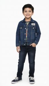 Premium Quality Boys Blue Denim Jacket
