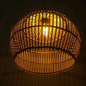 Handcrafted Bamboo Polo Lampshade