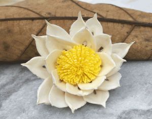 Marguerite Sola Wood Flower Handmade Bloom