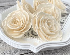 Melody Rose Sola Wood Flower