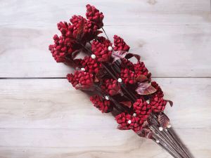 Red Pine Sola Wood Flower Stick