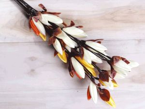 Handmade Silk Lotus Buds Stick