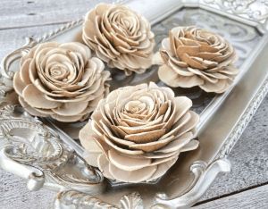 Skin Beauty Rose Sola Wood Flower