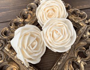 Tecksoi Bird Rose Sola Wood Flower