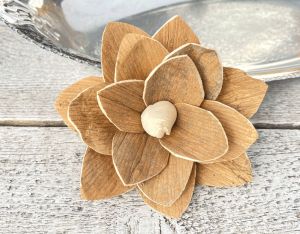Tecksoi Bobby Sola Wood Flower