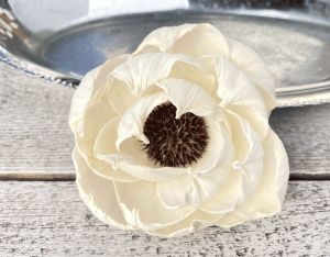 Tecksoi Black Pearl Sola Wood Flower
