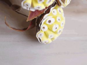 Burl Sola Wood Flower Stick