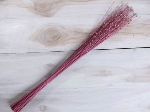 Vibrant Elegance Coco Moti Red Wood Flower Stick