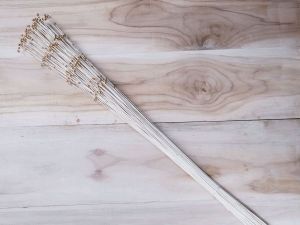 Coco Moti Stick White Wood Flower Sticks